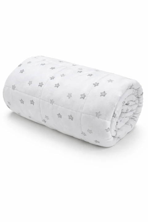 Kołdra obciążeniowa dla dzieci w gwiazdki