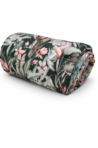 KOŁDRa dla dorosłych 120x180 cm tajemniczy ogród kwiaty