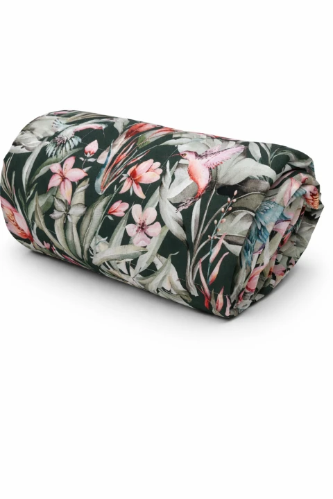 KOŁDRa dla dorosłych 120x180 cm tajemniczy ogród kwiaty