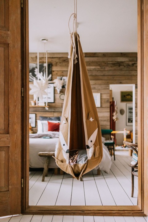 Hamak siedzisko wiszące Lisek