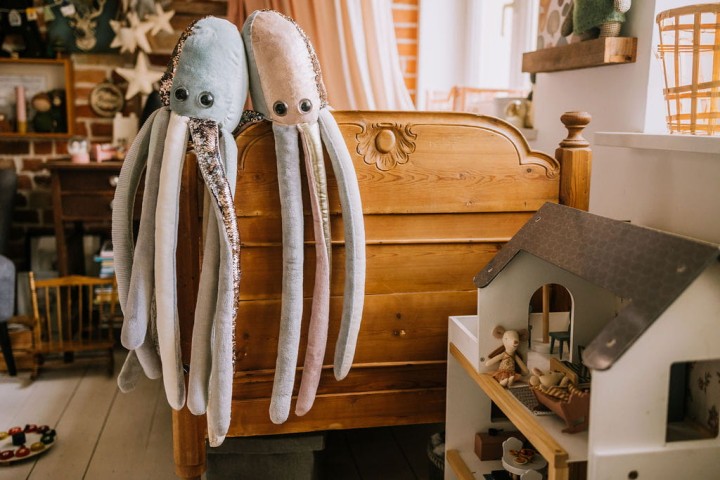 maskotka obciążeniowa ośmiorniczka