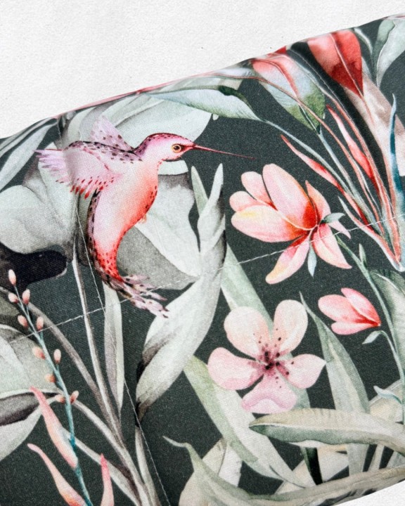 KOŁDRa dla dorosłych 120x180 cm tajemniczy ogród kwiaty