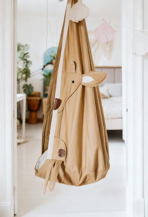 huśtawka kokon żyrafa