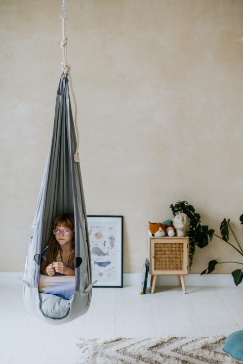 huśtawka kokon piesek integracja SI