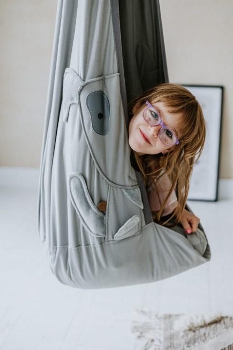 huśtawka kokon dla dzieci , huśtawka do domu piesek