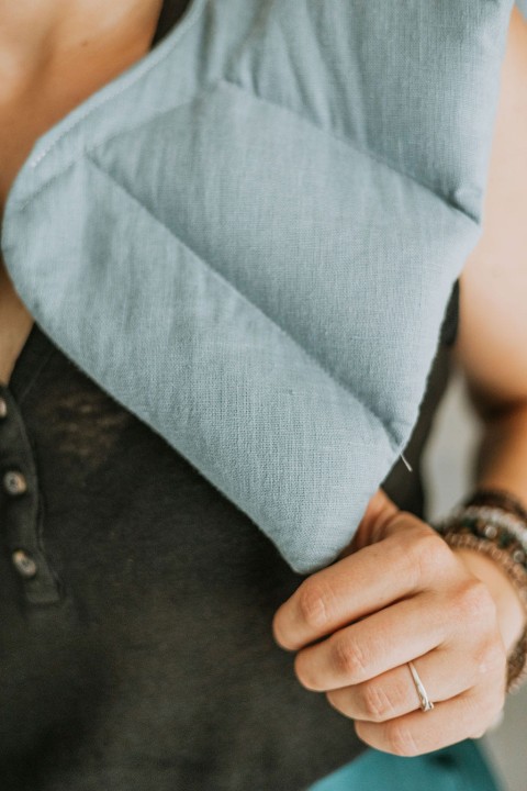 elegancki kołnierz obciążeniowy patynowy