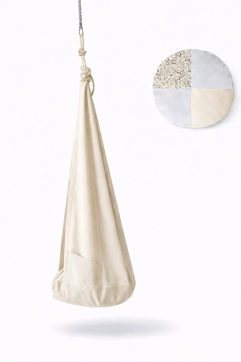 Boho kokon huśtawka sensoryczna adhd dzieci