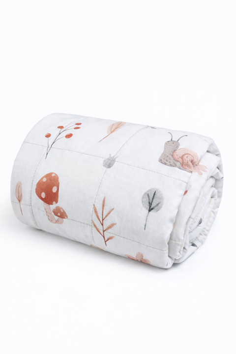 KOŁDRa obciążeniowa dla dzieci muchomorki las